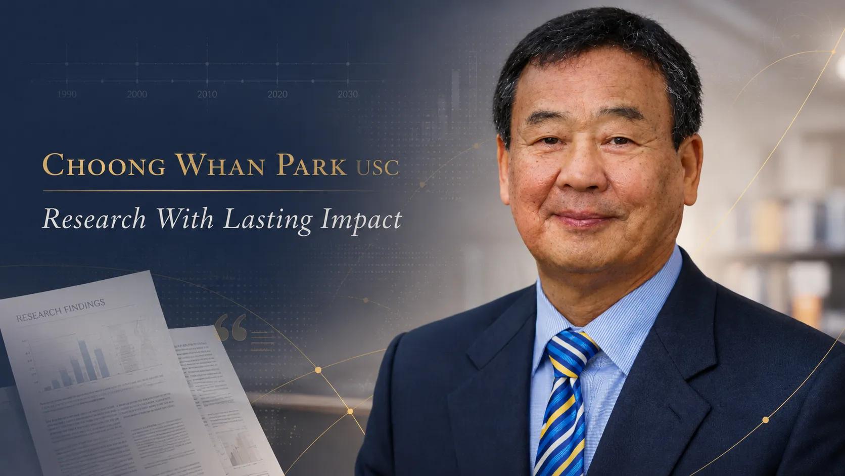 Choong Whan Park USC: The Research Legacy Behind the Paul D. Converse Award